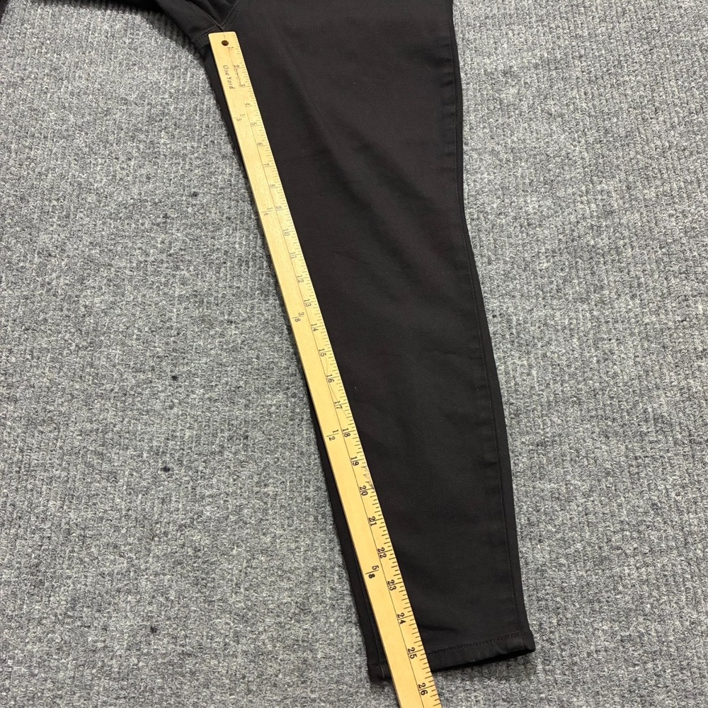 Talbots Womens Jeggings Size 12P Black Skinny Stretch Casual Mid Rise - Picture 4 of 9